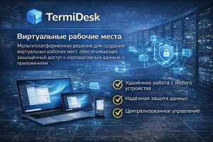 Виртуализация рабочих мест: зачем она нужна бизнесу и как работает Termidesk